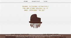 Desktop Screenshot of eatyourhat.com